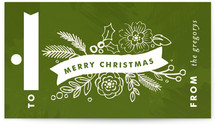 Chalkboard Label Gift Tags
