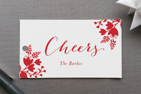 Cheerful Floral Gift Tags