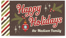 Retro Holiday Gift Tags