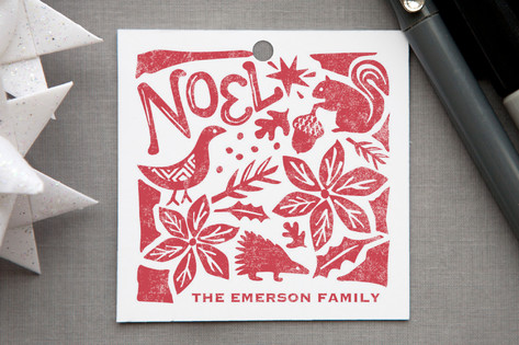 Pastoral Noel Gift Tags