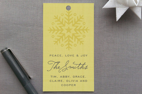 Peace, Love and Joy Gift Tags