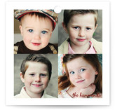 4 Photo Peppermint Gift Tags
