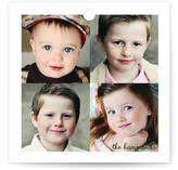 4 Photo Peppermint Gift Tags