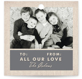 Rustic Hanukkah Greeting Gift Tags
