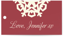 Snowflake Chic Gift Tags