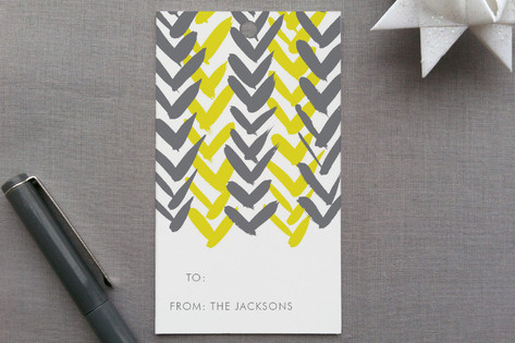 Chevron Gift Tags