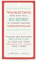 Clever Clues Gift Tags