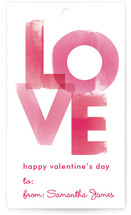 Watercolor Love Gift Tags