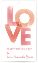 Watercolor Love Gift Tags