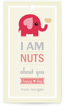 Nutty Elephant Gift Tags