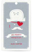 Pirate Heart Gift Tags