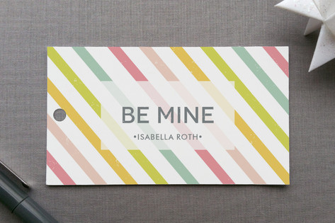 Candy Stripe Gift Tags