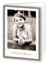 From Stripes to Chevron Just Because Greeting Cards