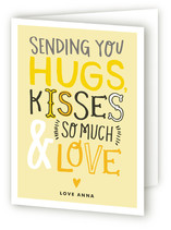 Doodle Words Just Because Greeting Cards