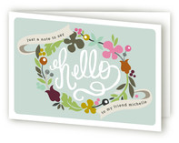 Hello Banners Just Because Greeting Cards
