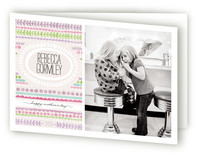 Painted Stripe Mother's Day Greeting Cards