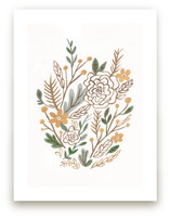 Muted Bouquet Art Prints