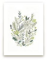 Muted Bouquet Art Prints