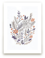 Muted Bouquet Art Prints