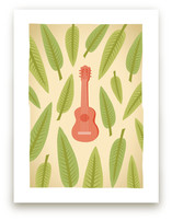 Tropical Ukelele Art Prints