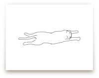 Sleepy Kitty Art Prints