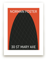 30 St. Mary Axe Art Prints
