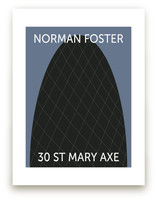 30 St. Mary Axe Art Prints