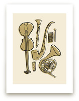 Jazz Duet #1 Art Prints