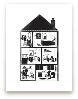 Squirrel House Art Prints
