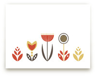 Five Flowers Art Prints