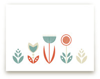Five Flowers Art Prints