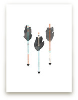 Feathered Arrows Art Prints