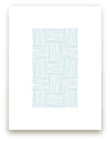 Checkered Lines Art Prints