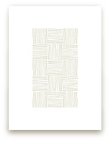 Checkered Lines Art Prints