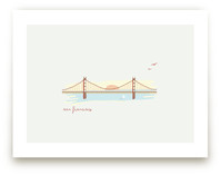Afternoon in San Francisco Art Prints