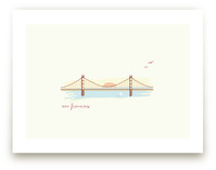 Afternoon in San Francisco Art Prints