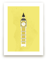 Big Ben Flare Art Prints
