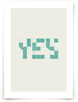Definitely Yes Art Prints
