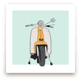 Scootin' Art Prints
