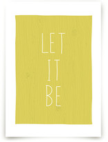 Let It Be Art Prints