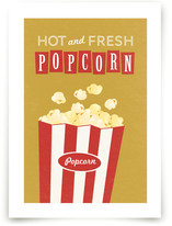 Movie Popcorn Art Prints