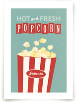 Movie Popcorn Art Prints