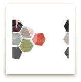 Hexagon I Art Prints