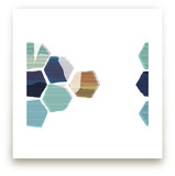 Hexagon I Art Prints