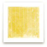 Abstract Herringbone Art Prints