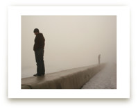 through the fog Art Prints