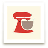 Vintage Kitchen Mixer Art Prints