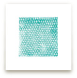 Abstract Triangles Art Prints