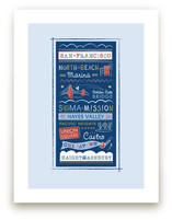 Left my Heart in San Francisco Art Prints