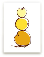 Stack of Apples Art Prints